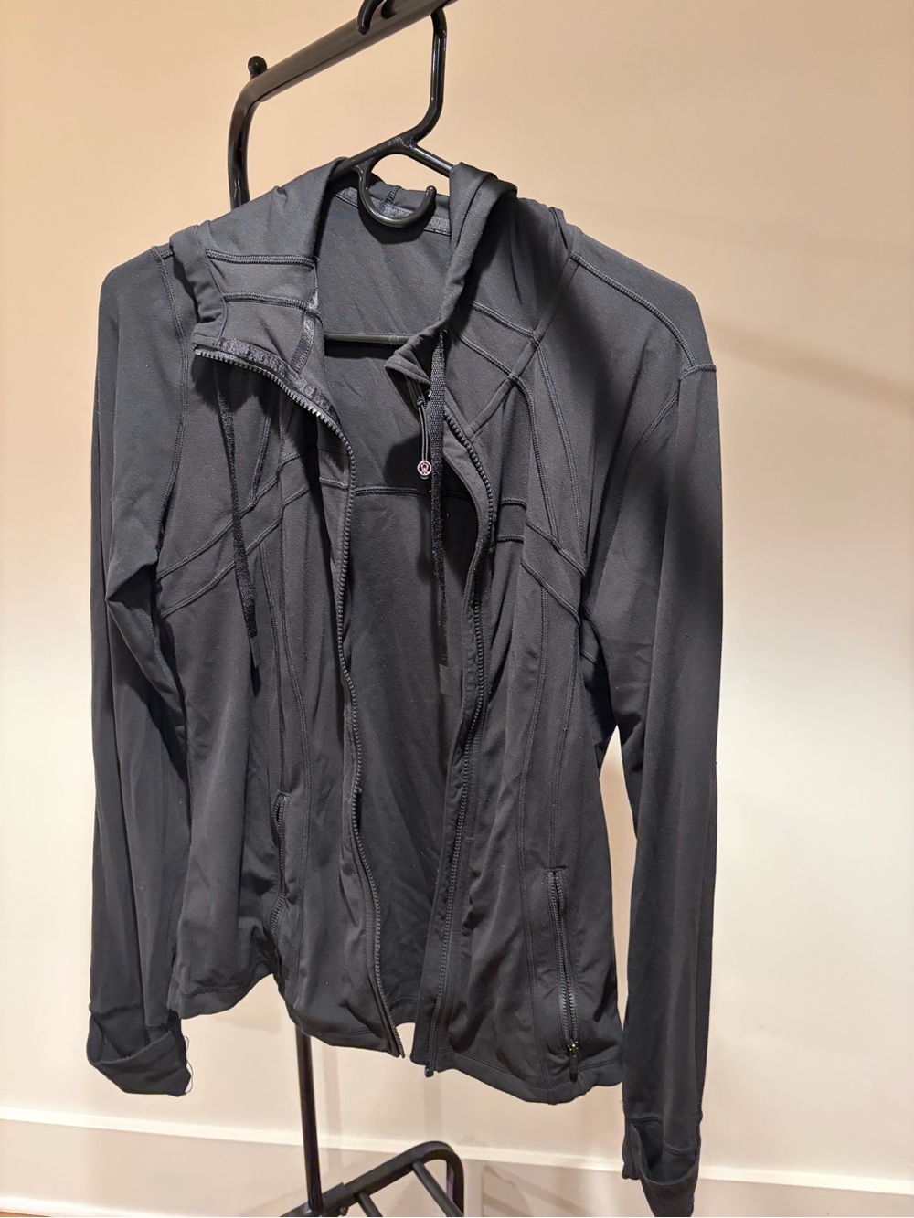Lululemon Black Women's define Hooded Zip Jacket